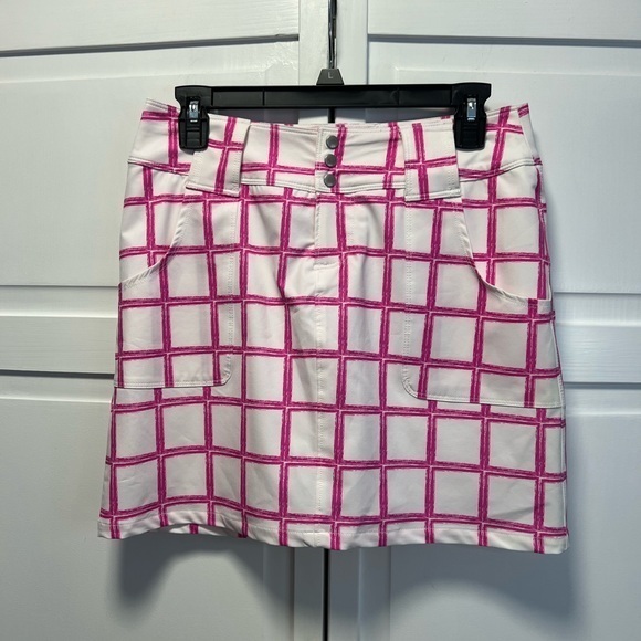 Jofit Golf Skort Size Women’s 2 Color Pink And White - Picture 1 of 11